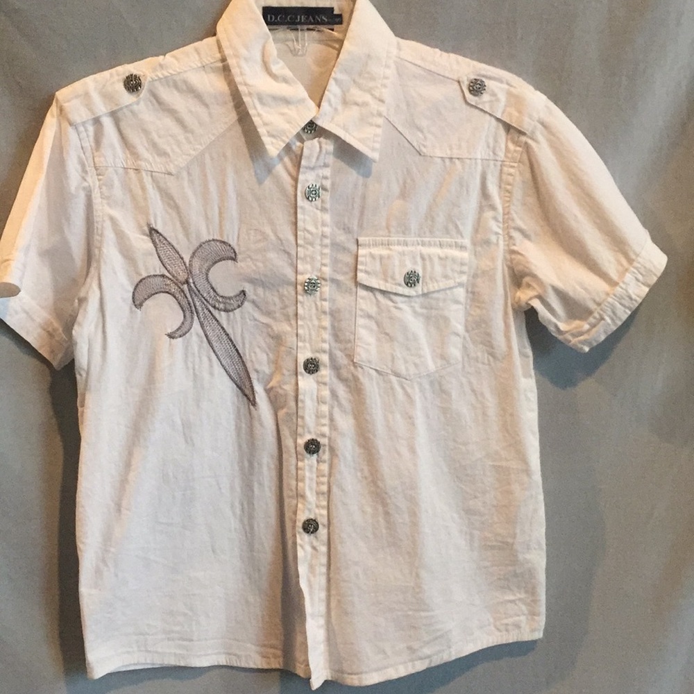 Boys DCC Jeans Button-Up Shirt New With Out Tags
